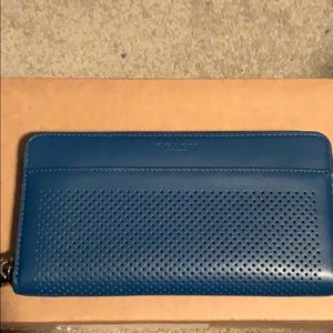 Coach Accordion Zip Wallet